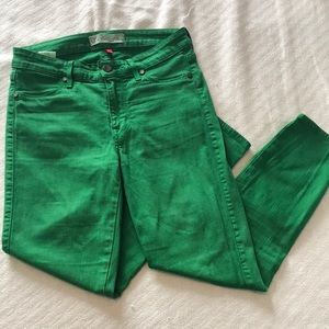 CJ by Cookie Johnson Green Stretch/Form Fit Pants